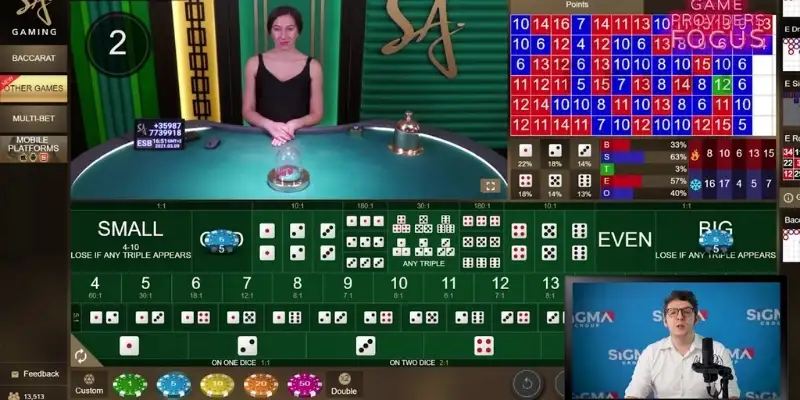 Phòng chơi Baccarat Casino